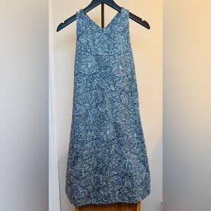 Title Nine One and Done Mosaic Shelf Bra Pockets Dress